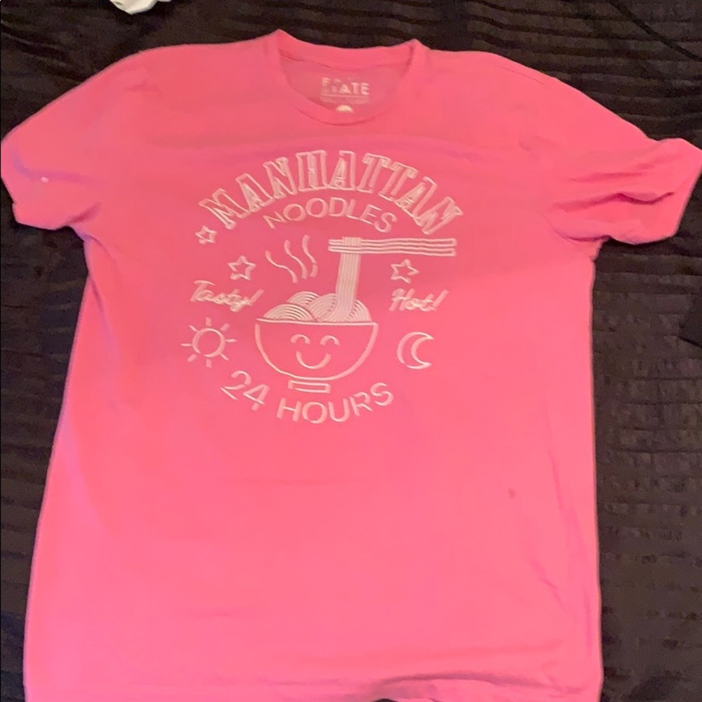 Ramen Noodle Hot pink short sleeve🍛🍛